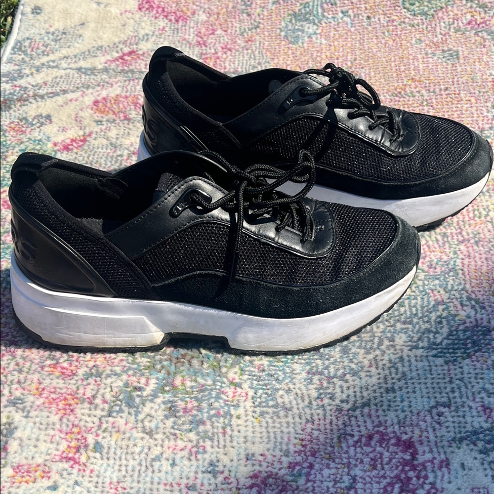 Michael Kors black sneakers